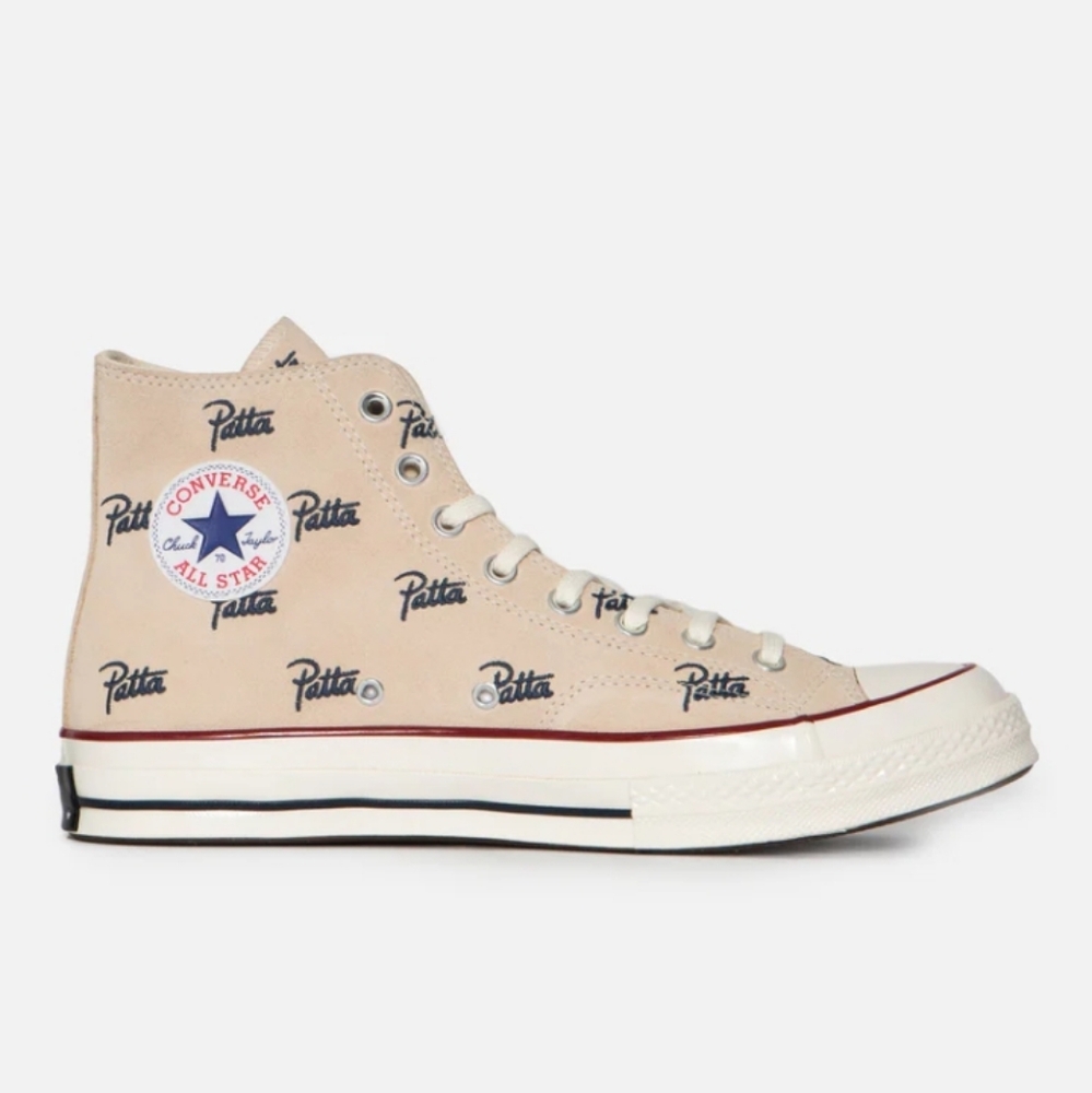 NWOT Converse × Patta Chuck 70 High Top Shoes